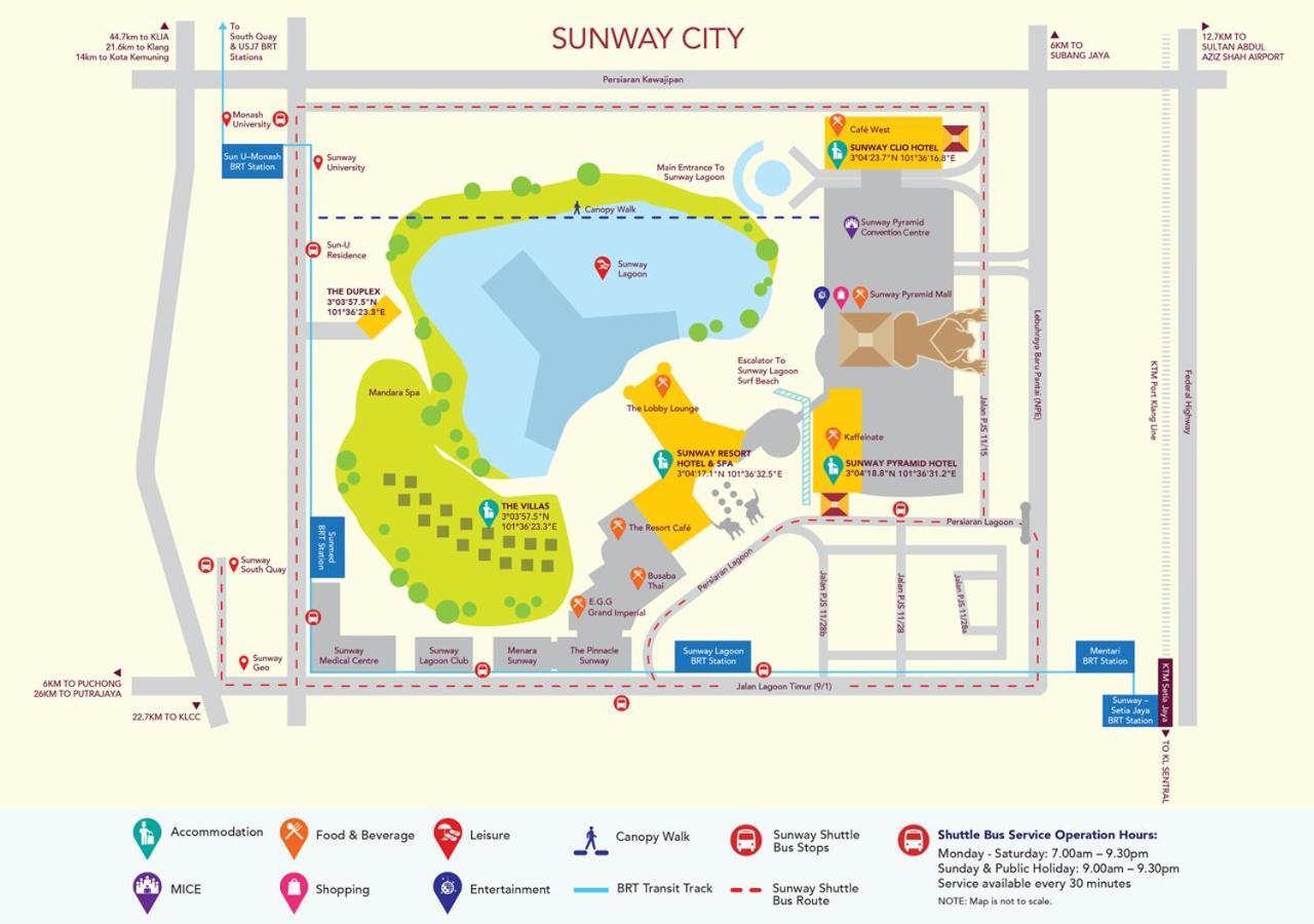 Sunway Pyramid Hotel Subang Jaya Exterior foto